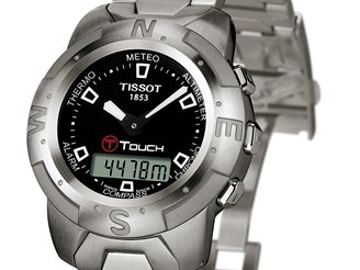 Hodinky Tissot T - touch s barometrem, vkomrem,...