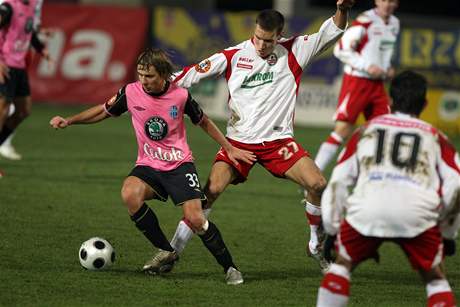 Martin Baa v utkání proti Mladé Boleslavi.