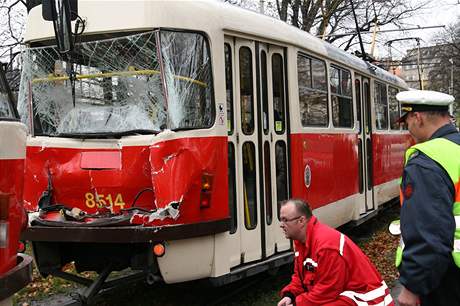 koda na havarovaných tramvajích je kolem pl milionu