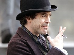 Z naten filmu Sherlock Holmes - Robert Downey jr.