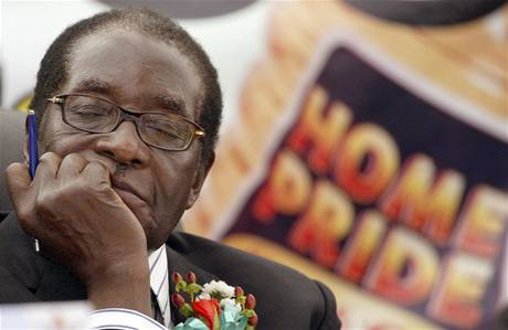 Zimbabwský prezident Robert Mugabe.