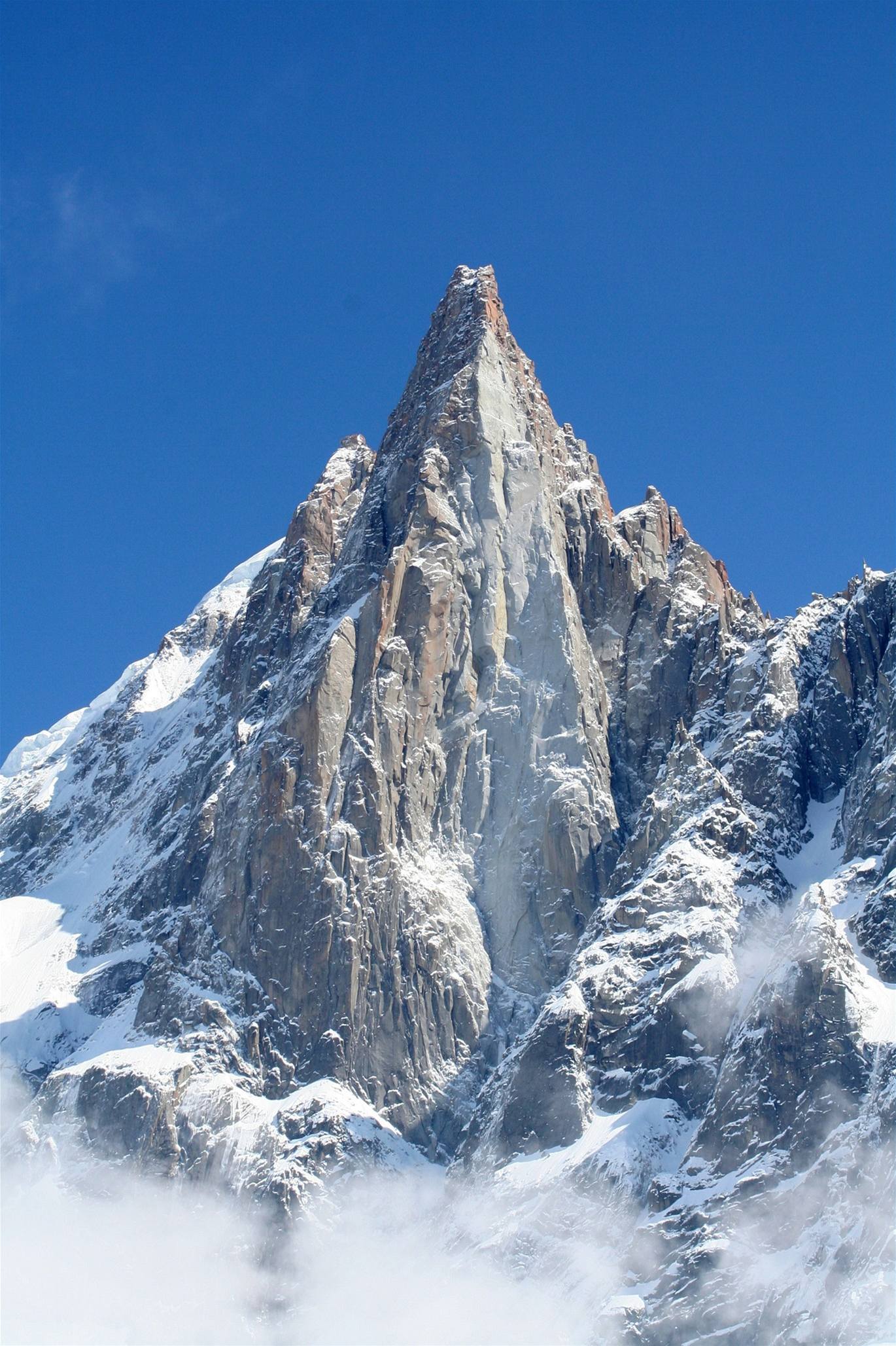 Na ledovci pod Mont Blankem na lyích