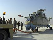 Bitevník Mi-24 pro afghánské vzduné síly