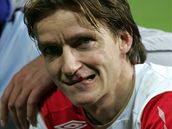 Vladimr micer po utkn Slavie s Hamburkem