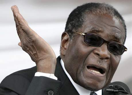 Robert Mugabe (11. prosinec 2008)