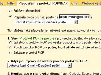 Jak upozornit na dolou potu mobilem