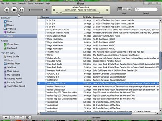 iTunes rdio