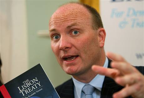 Odprce Lisabonské smlouvy Declan Ganley