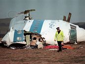 Havrie letadla spolenosti Pan-am nad skotskm mstekem Lockerbie 21. prosince 1988.