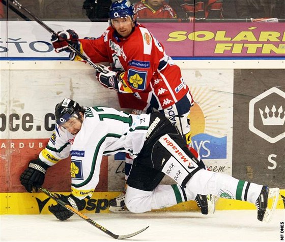 Pardubice - Mladá Boleslav: Tomá Blaek, Václav Koí