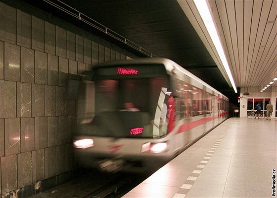 Trasa D nebude mít konenou u souasné stanice metra linky C Hlavní nádraí, ale u Námstí Míru. (Ilustraní foto)