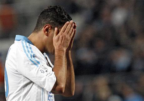 Olympique Marseille: útoník Hatem Ben Arfa po jedné z nepromnných píleitostí