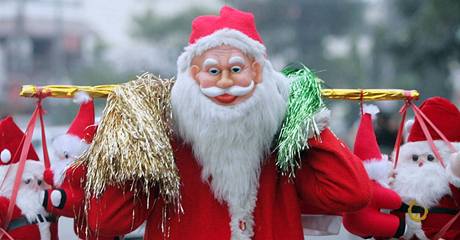 Santa Claus vytlail z eského prostedí Jeíka. Tvrci reklam se mu snaí vyhnout.