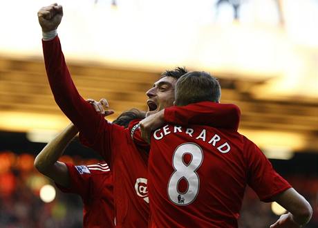 Liverpool; Riera, Gerrard