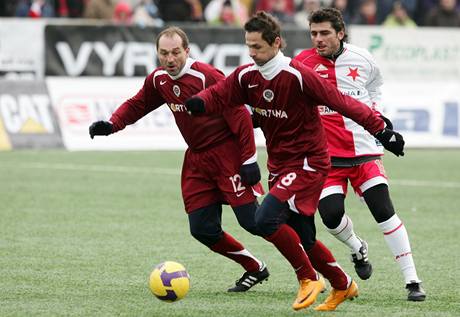 Silvestrovské derby Sparta - Slavia