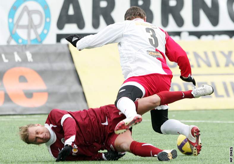 Miroslav Baranek - nováek v silvestrovském derby Sparta - Slavia.