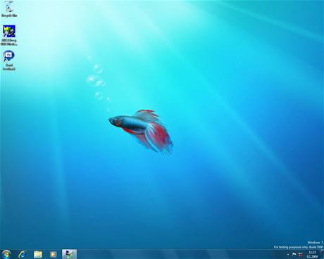 Hlavní plocha Windows 7
