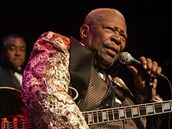 B. B. King (4. ledna 2009 na koncert v klubu House Of Blues v San Diegu)