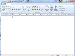 WordPad - Windows 7