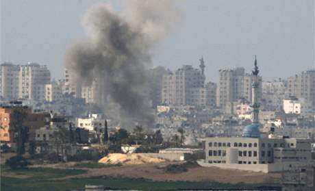 Pásmo Gazy zasáhl letecký útok v noci na sobotu i na nedli. Ilustraní foto
