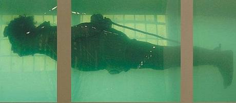 Saddám Husajn v akváriu