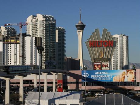 Výstavit LVCC v Las Vegas, kde probíhá CES i letos