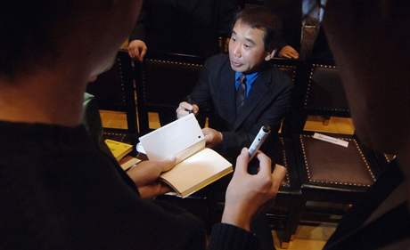 Haruki Murakami v Praze 2006