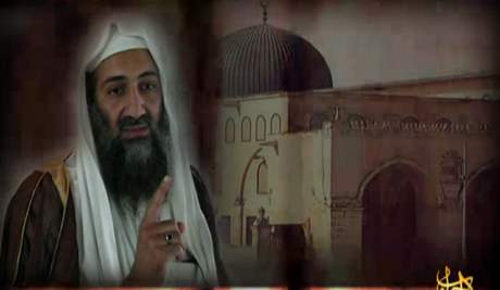 Usáma bin Ládin ke svým píznivcm promluvil prostednictvím audionahrávky v televizi Al Jazeera. Ilustraní foto