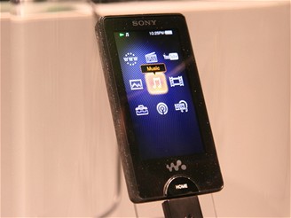 CES 2009 - MP3 pehrva Sony NWZ X1051