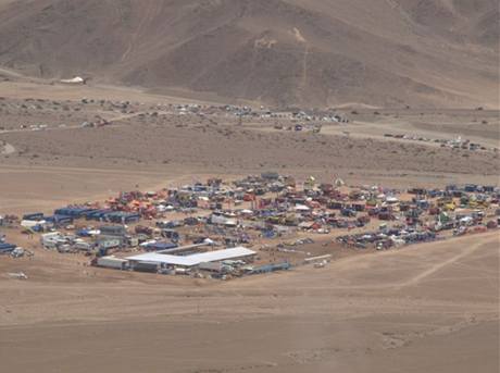 Dakar, pou Atacama.