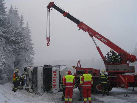 Tragická nehoda na 108. kilometru dálnice D1 (13.1.2009)