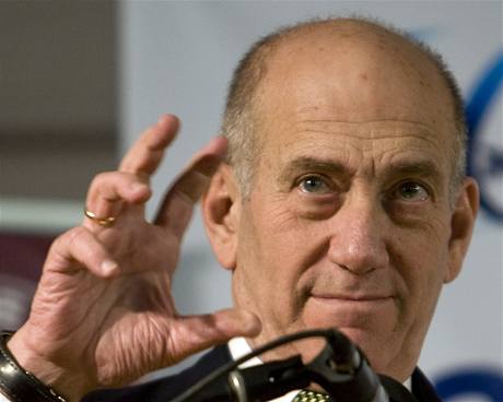 Izraelský premiér Ehud Olmert.