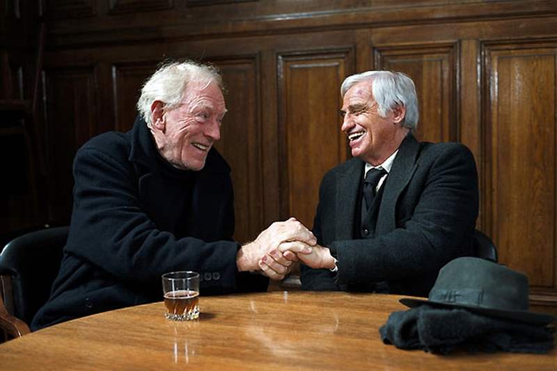 z filmu Un homme et son chien (Max von Sydow a Jean-Paul Belmondo)