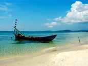 Kambodža, pláž u Sihanoukville Kambodža, pláž u Sihanoukville