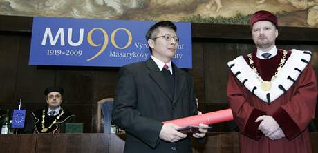 90. výroí zaloení Masarykovy univerzity v Brn