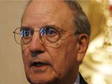 Americk vyslanec pro Blzk vchod George Mitchell v Egypt. (28. leden 2009)