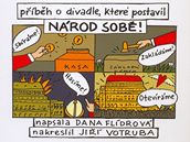 Obálka komiksu Nazdar, Národní divadlo! Obálka komiksu Nazdar, Národní divadlo!