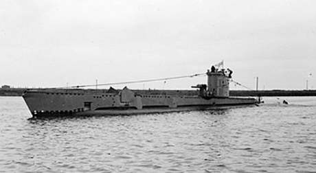 Britská ponorka HMS Venturer, která bhem 2. svtové války potopila nmecké plavidlo U-864