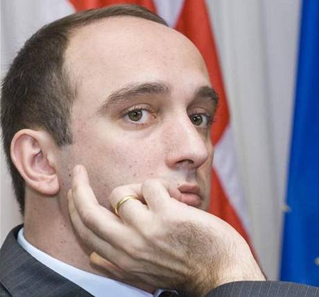 Odstupující gruzínský premiér Grigol Mgaloblivili.