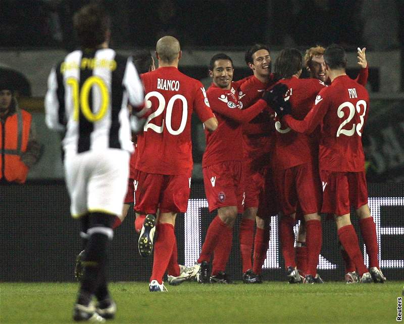 Pavel Nedvd si pisal dalí gól v italské lize, jene jeho Juventus s Cagliari prohrál.