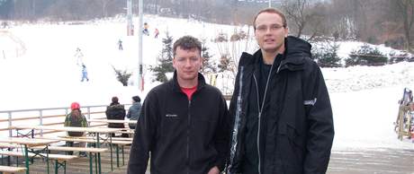 Jaroslav Krejí (vlevo) a Marcel Soural