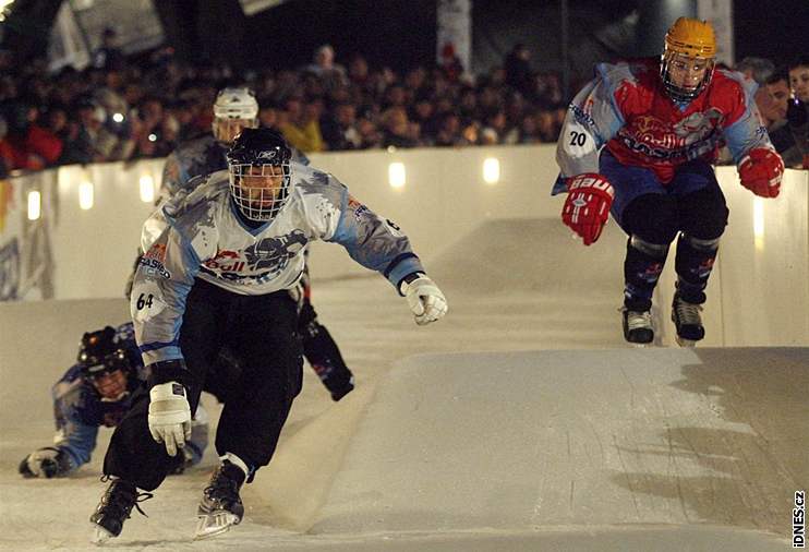 Red Bull Crashed Ice na Vyehrad.