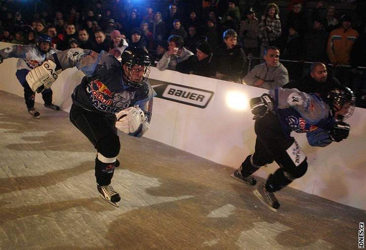 Red Bull Crashed Ice na Vyehrad.