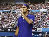 Roger Federer pi finle na Australian Open 2009