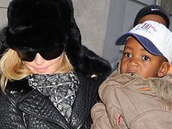 Madonna se synem Davidem (2009)