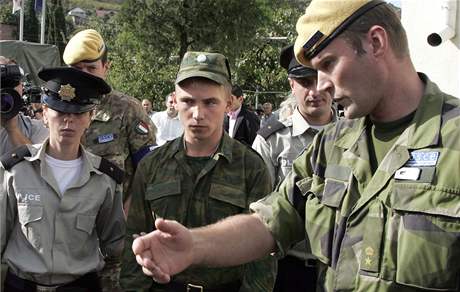 V Gruzii psobí zhruba dvacítka vojenských pozorovatel OBSE. 