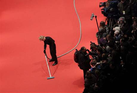 Berlinale 2009 - rud koberec
