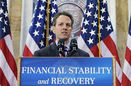Bývalý smerický ministr financí Timothy Geithner. Ilustraní snímek.