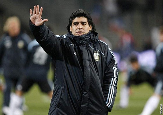 Diego Maradona, kou argentinské reprezentace