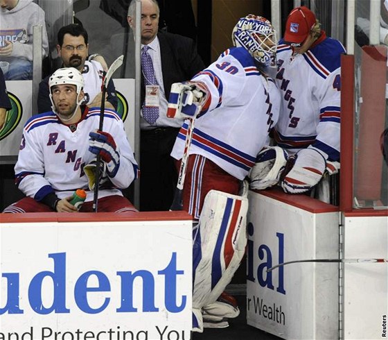 New Jersey - New York Rangers: Rozsíval na stídace